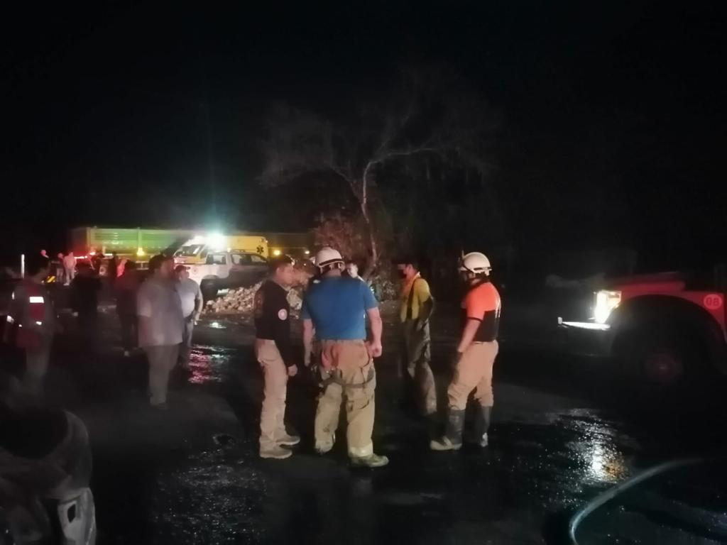 Reportan explosión en planta asfaltadora de Texistepec