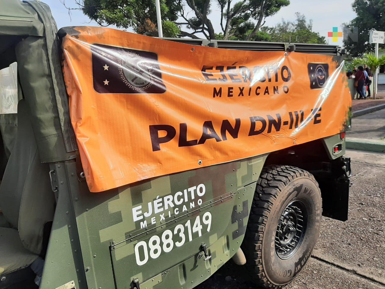 El 83 Batallón de Infantería prepara Plan DN-III-E, ante llegada de tormenta tropical Karl