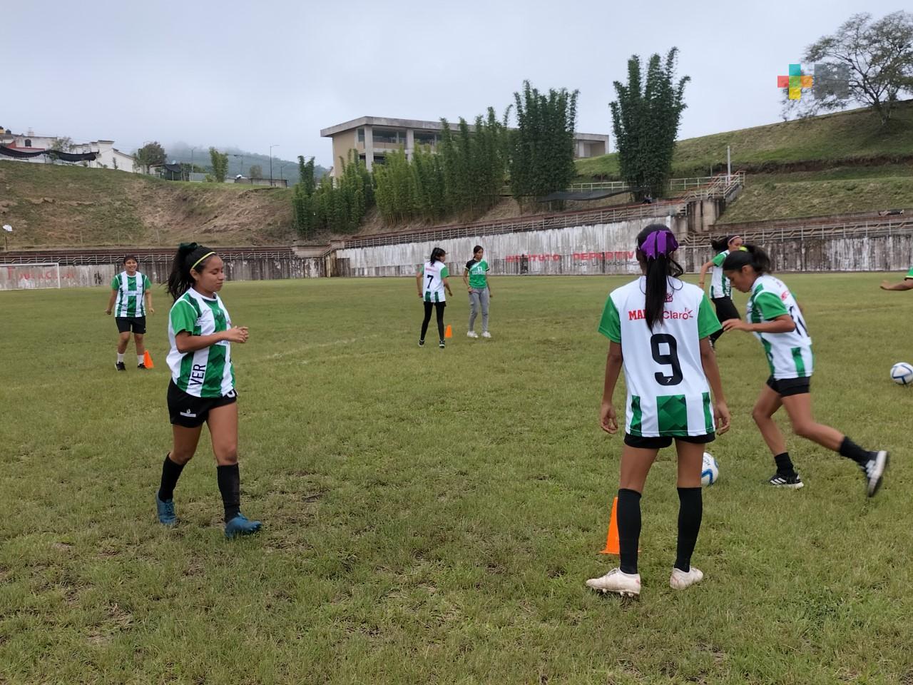 Instituto Salvador Díaz Mirón participará en Estatal de Futbol Femenil