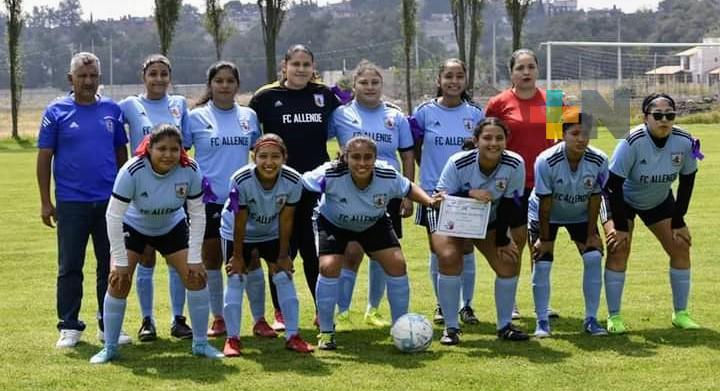 FC Allende obtiene subcampeonato en cuadrangular de futbol femenil