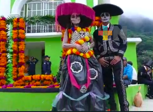 En vísperas de Todos Santos, todo listo en la sierra del norte de Veracruz