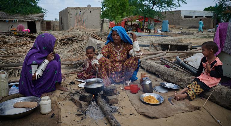 Inundaciones en Pakistán causan una grave desnutrición infantil