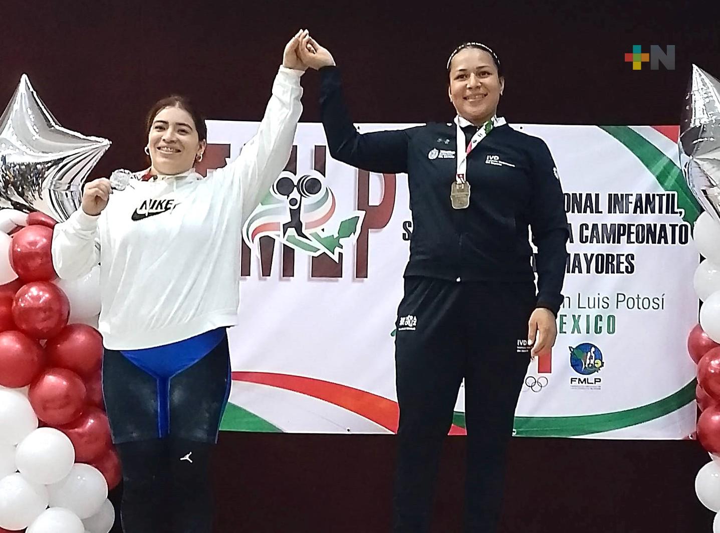 Lizbeth Nolasco destaca en selectivo nacional de Levantamiento de Pesas