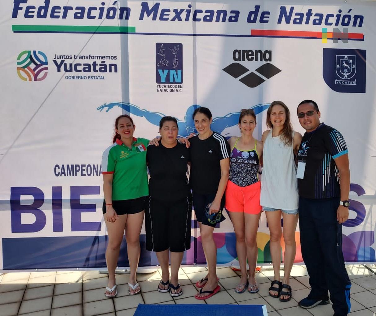 Logran podios veracruzanos en Nacional Máster Curso Corto