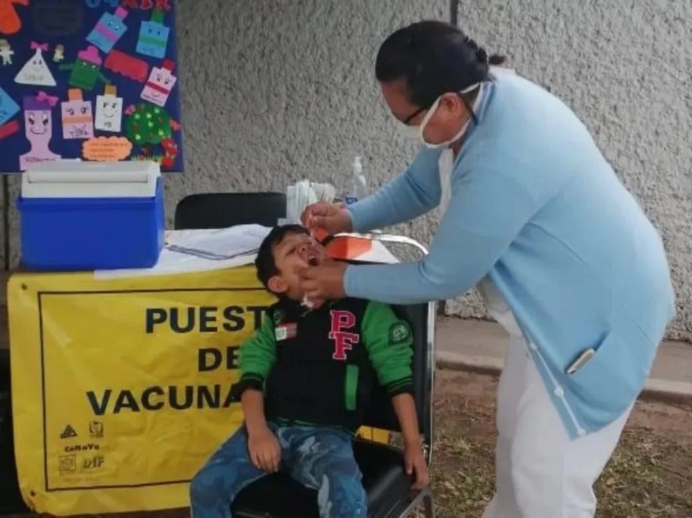Secretaría de Salud, comprometida con la erradicación de la poliomielitis