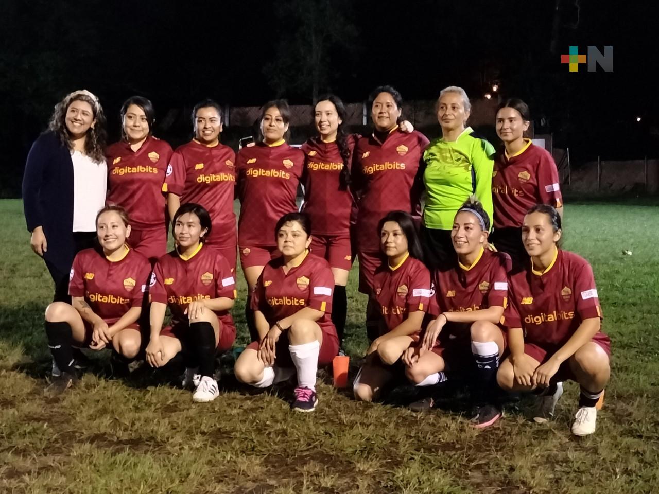 En Interdependencias femenil, Alto Lucero empata con STPS y suma punto extra