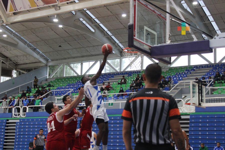 Halcones UV vencieron a la Iberoamericana, en actividad del Basquetbol Estudiantil