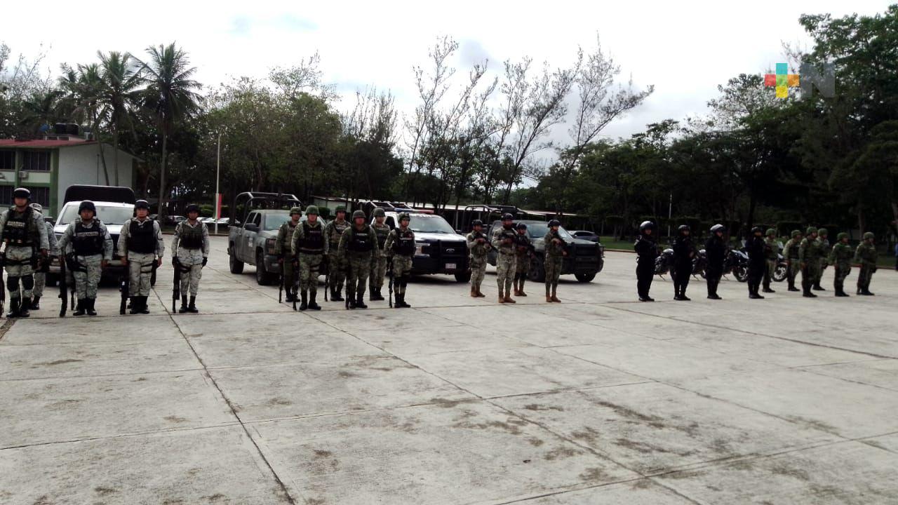Participa Sedena en operativo por «Buen fin» en sur de Veracruz