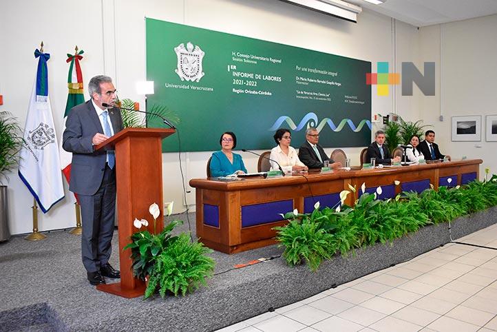 Es un derecho constitucional 4% del presupuesto para la UV: Rector