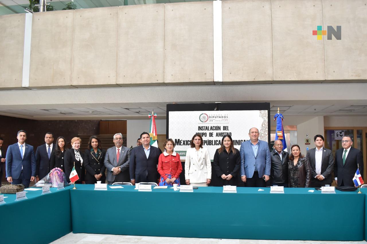 Quedó instalado el Grupo de Amistad México-República Dominicana