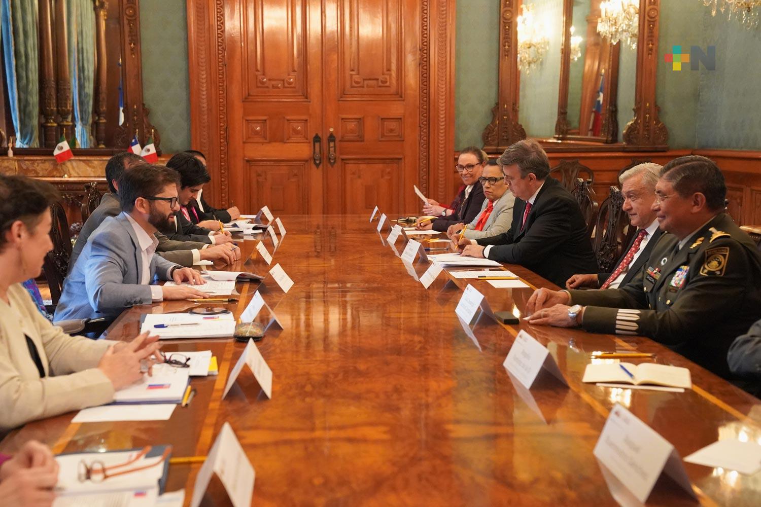 Presidente destaca relación fraterna con Chile en visita del mandatario Gabriel Boric Font