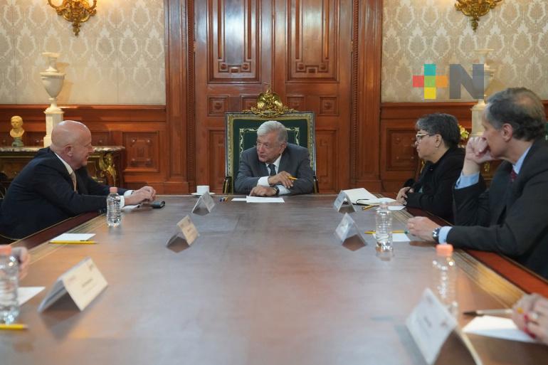 Presidente López Obrador se reúne con directivos de Mondelēz International y Grupo Bimbo