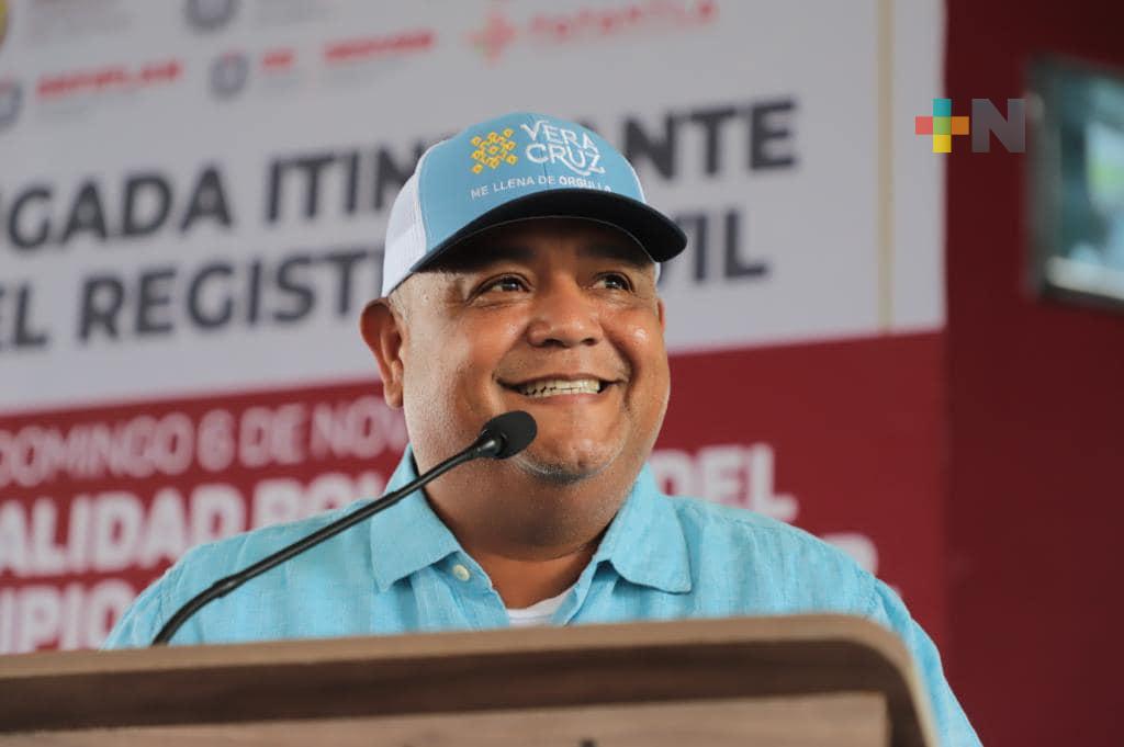 Registro Civil Itinerante ha entregado más de 800 mil servicios, un gran logro de este gobierno: Eric Cisneros