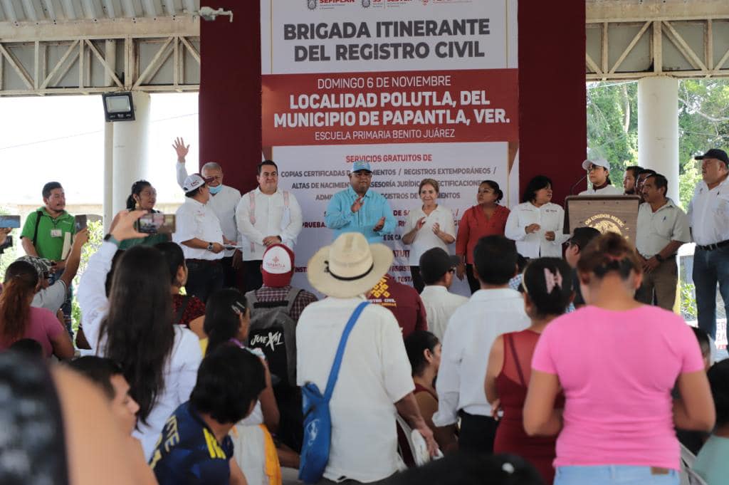 Más de 500 servicios realizó brigada itinerante en Papantla: Eric Cisneros