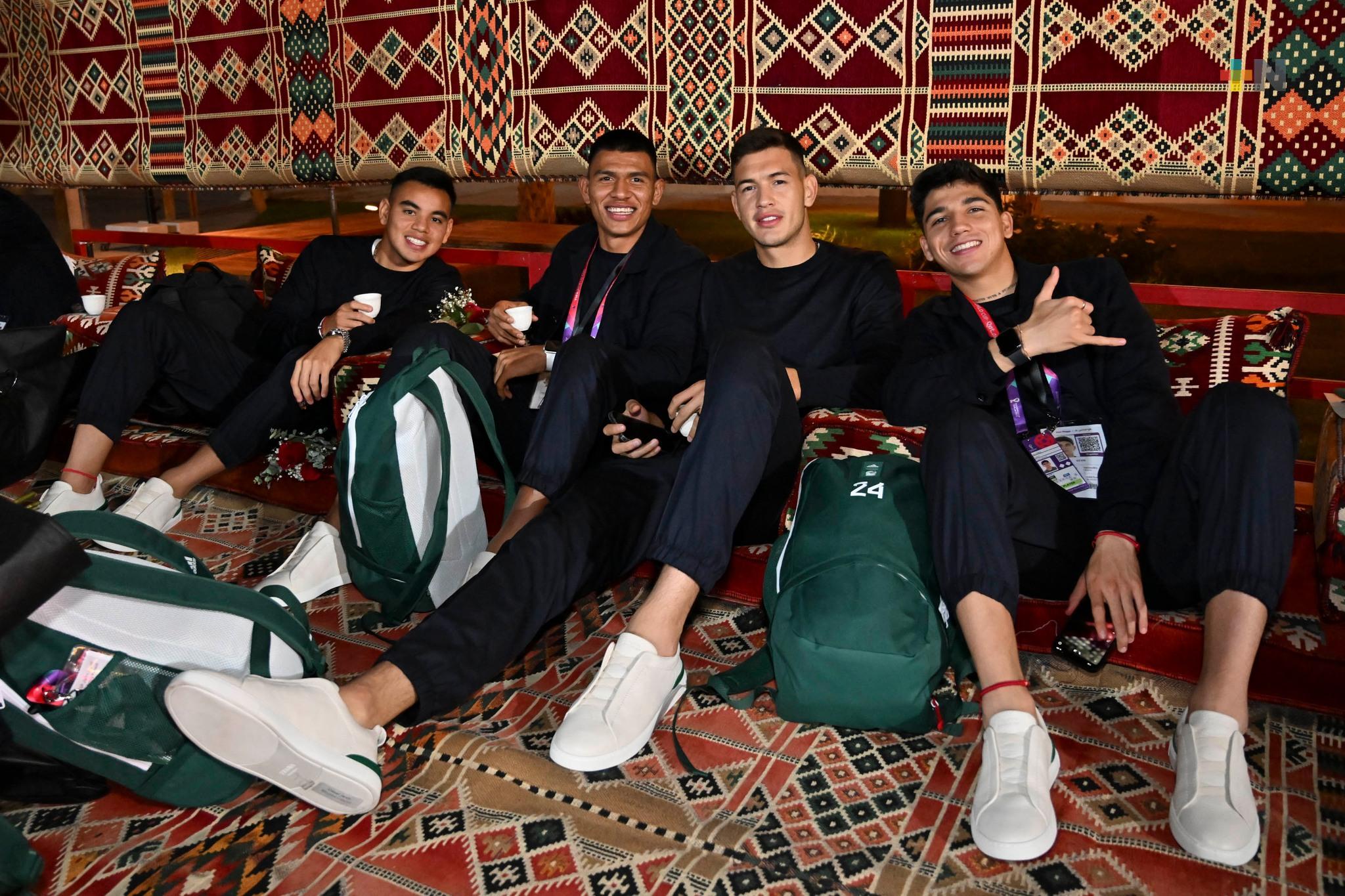 La Selección Nacional de México ya está en Qatar