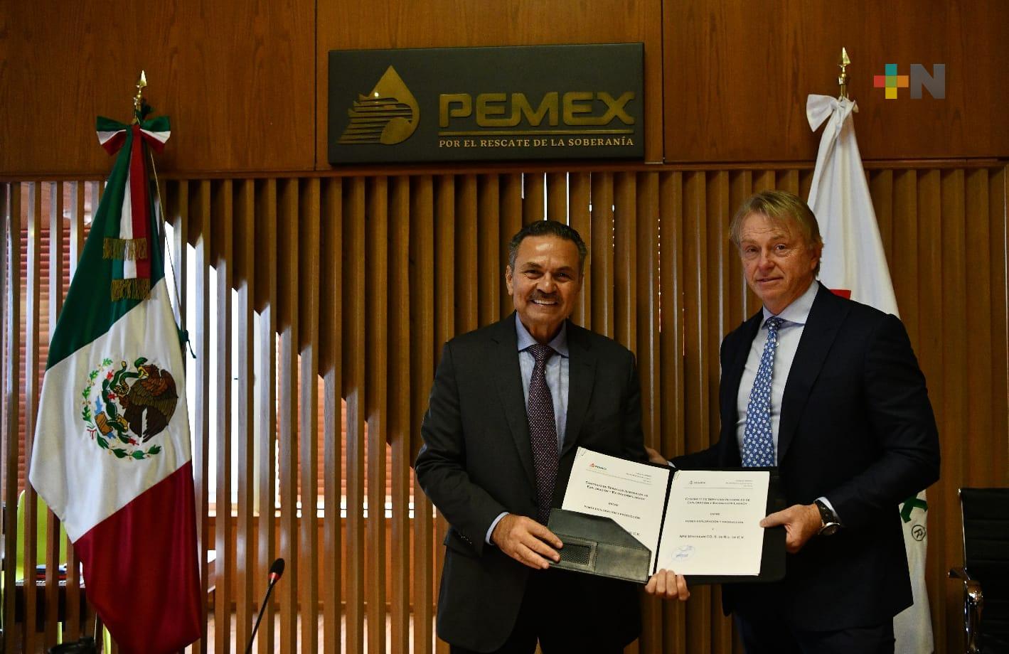 Firma Pemex contrato con New Fortress Energy, reanudarán trabajos en Lakach