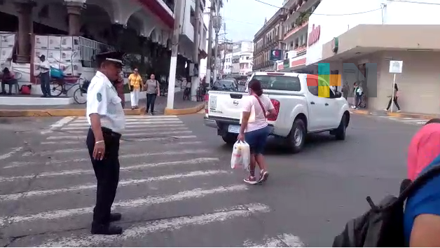 Preparado Tránsito y Vialidad de Tuxpan para operativo decembrino