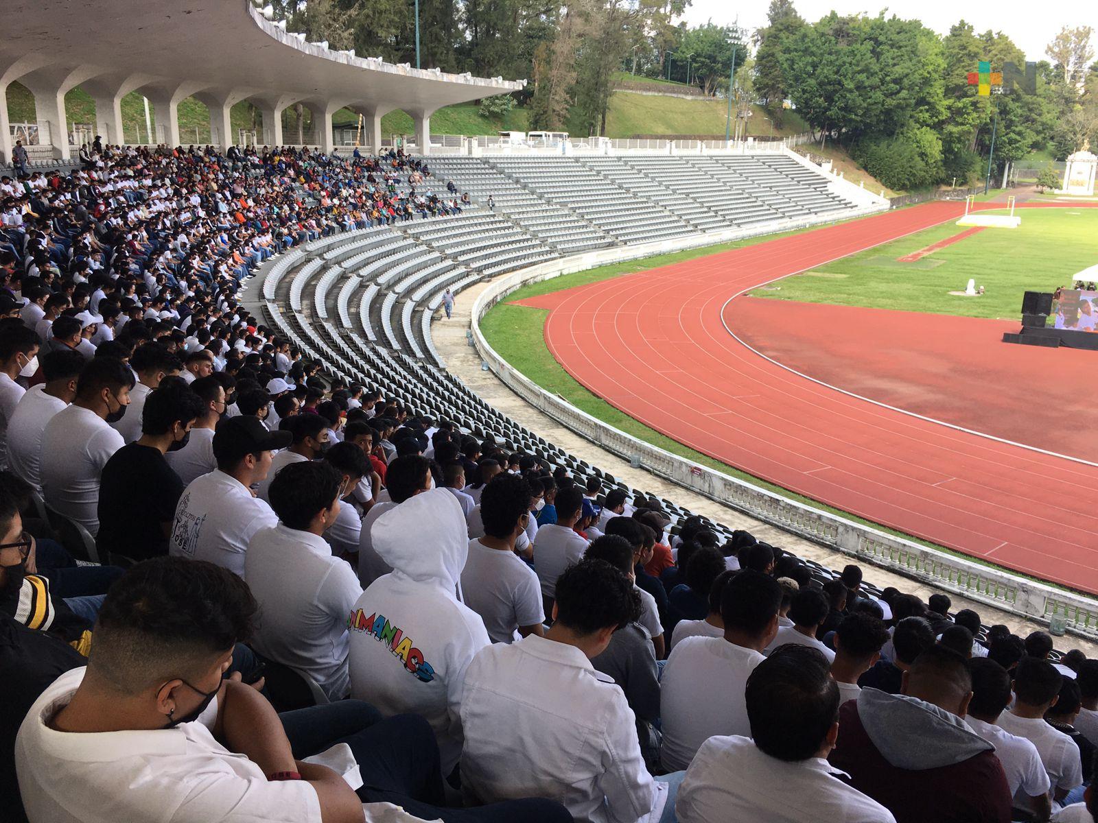 Se lleva a cabo sorteo del Servicio Militar Nacional en Xalapa