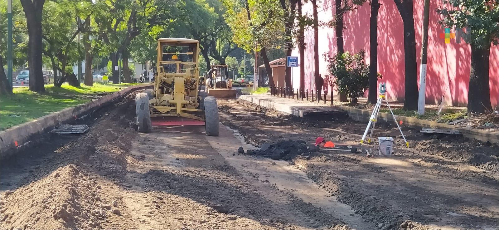 Inicia rehabilitación en avenida Ruiz Cortines