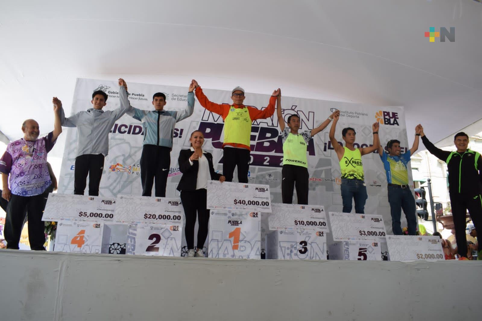 Poblanos hicieron suyo el Maratón Puebla 2022: Yadira Lira