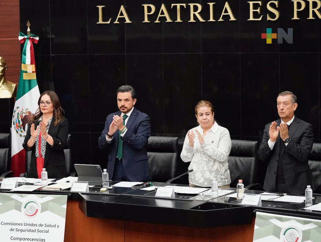 IMSS está de pie, a la vanguardia de la transformación del país: Zoé Robledo