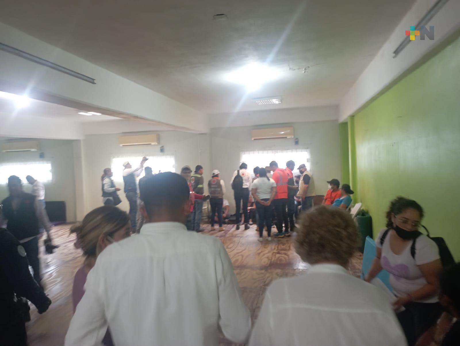 Hasta 300 personas recibiría albergue de Coatza para personas evacuadas por fuga de amoniaco