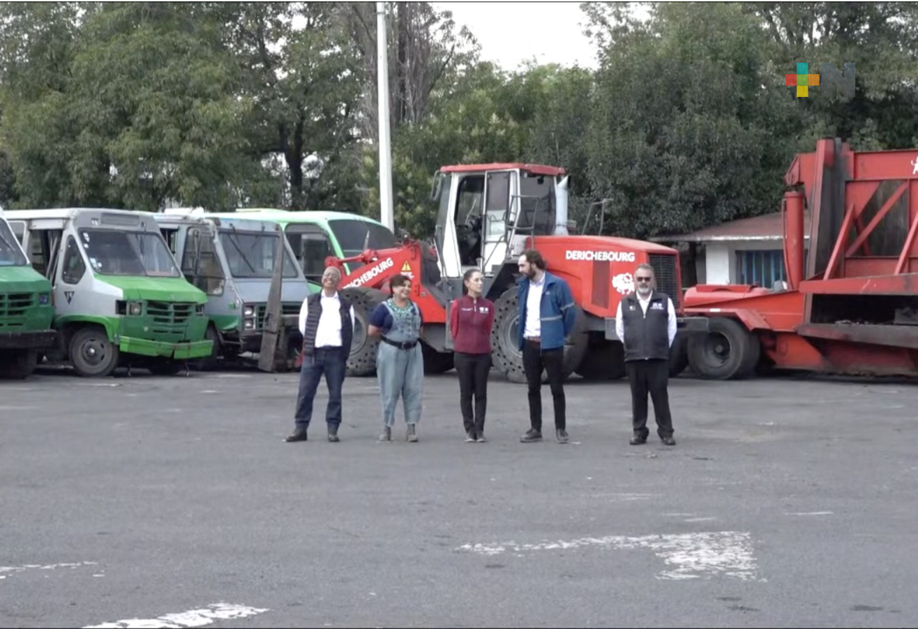 Claudia Sheinbaum moderniza al transporte público en CDMX