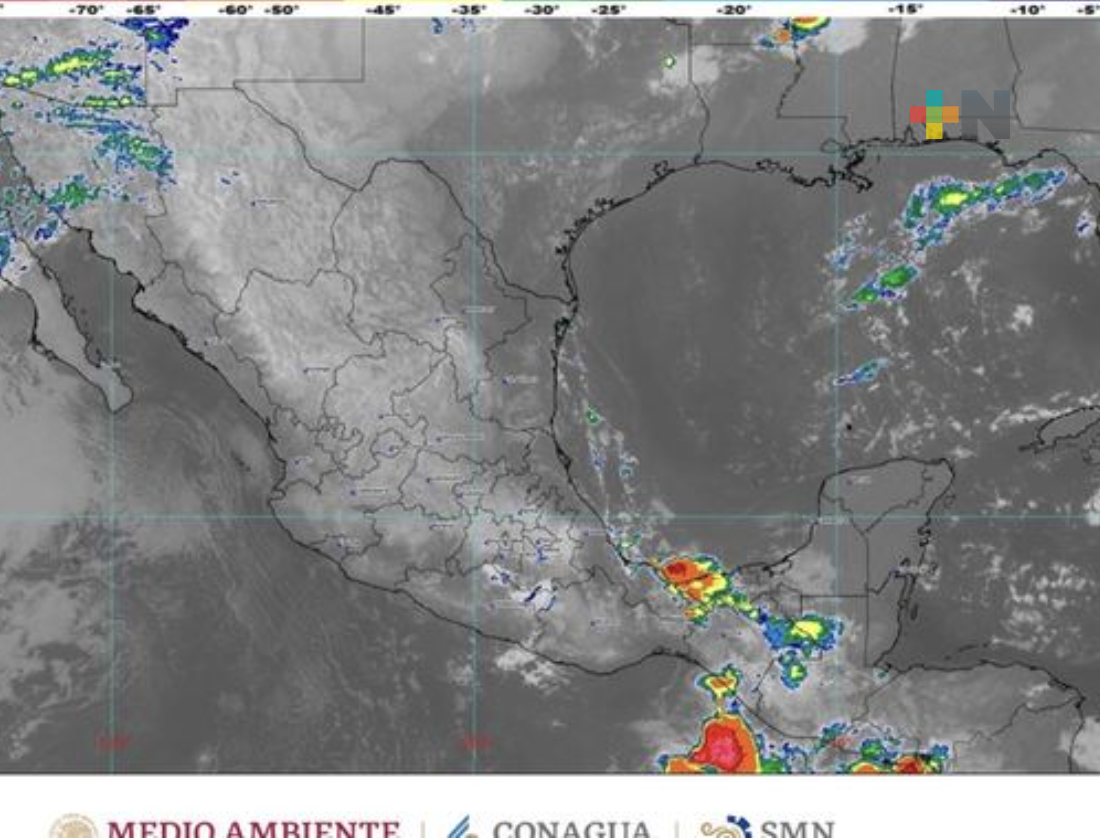 Se pronostican lluvias muy fuertes en Chiapas, Oaxaca y Veracruz