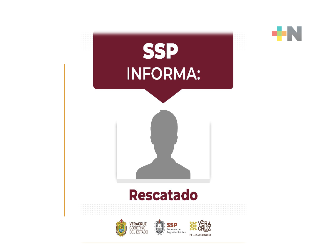 Tras Código Rojo, rescata Fuerza Civil a persona privada de la libertad en Acayucan