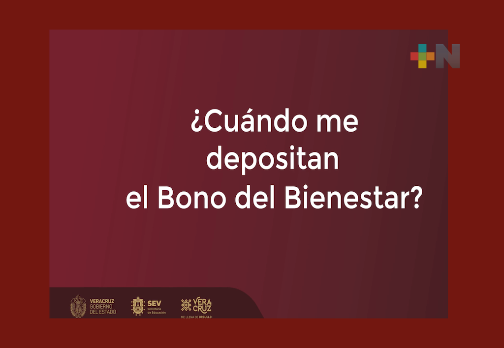 SEV define calendario de pagos del Bono del Bienestar a maestras y maestros del estado