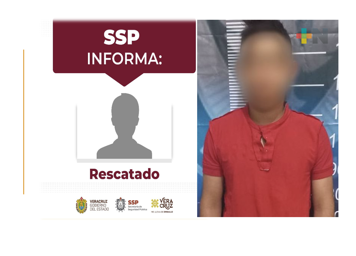 Informa SSP sobre el rescate de persona privada de la libertad en Acayucan