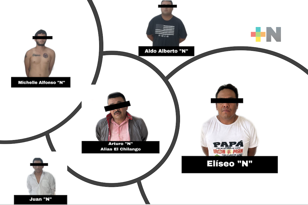 Desmantela SSP célula delictiva encabezada por Arturo «N», alías «El Chilango»