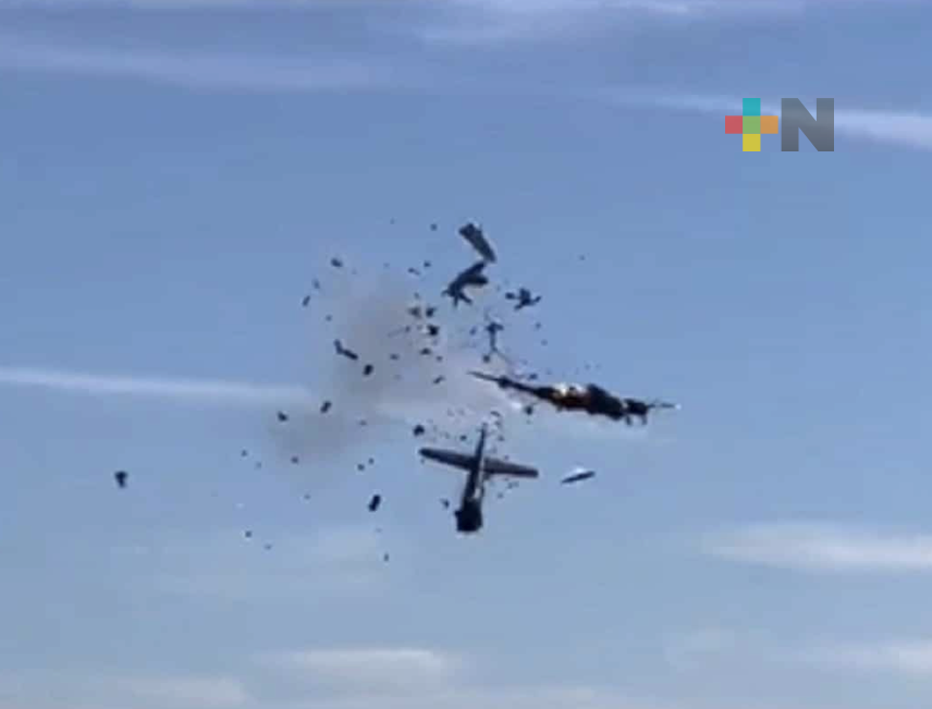 Tragedia aérea en exhibición de aviones en Dallas, Texas