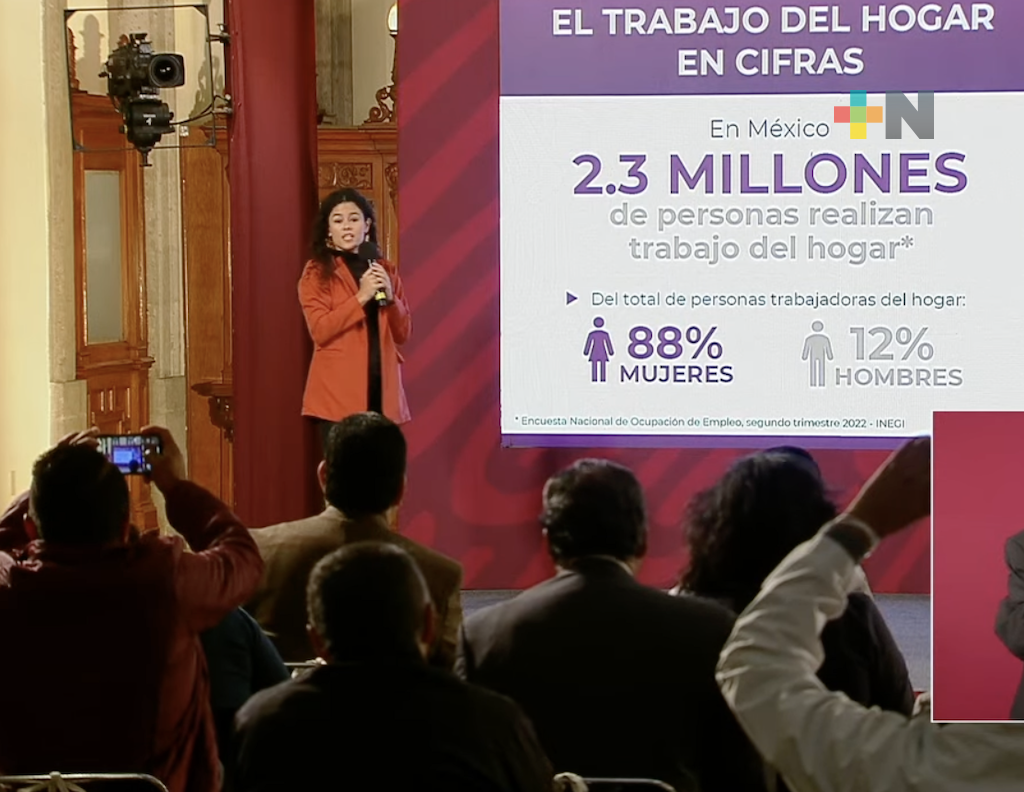 Más de 53 mil trabajadoras del hogar están incorporadas al IMSS: Luisa María Alcalde