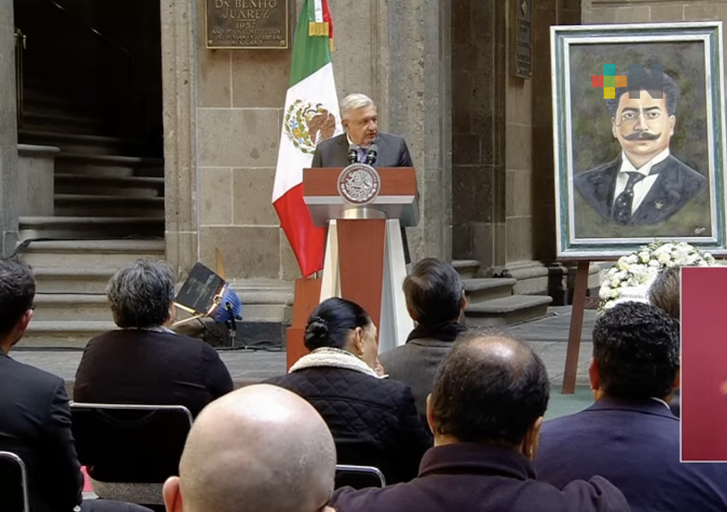 Presidente conmemora aniversario luctuoso de Ricardo Flores Magón