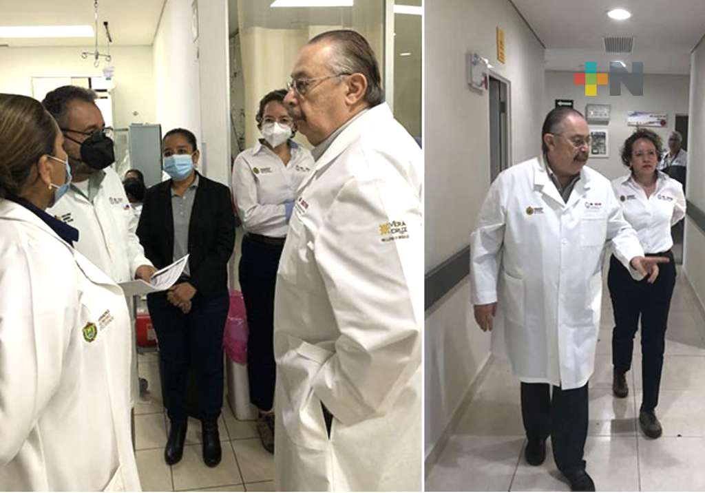 Supervisa el secretario de Salud el Hospital “Valentín Gómez Farías”