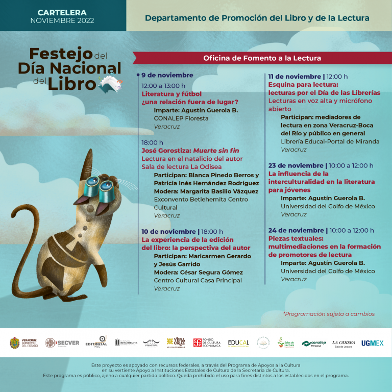 Celebra IVEC el Día Nacional del Libro con una diversa cartelera de actividades