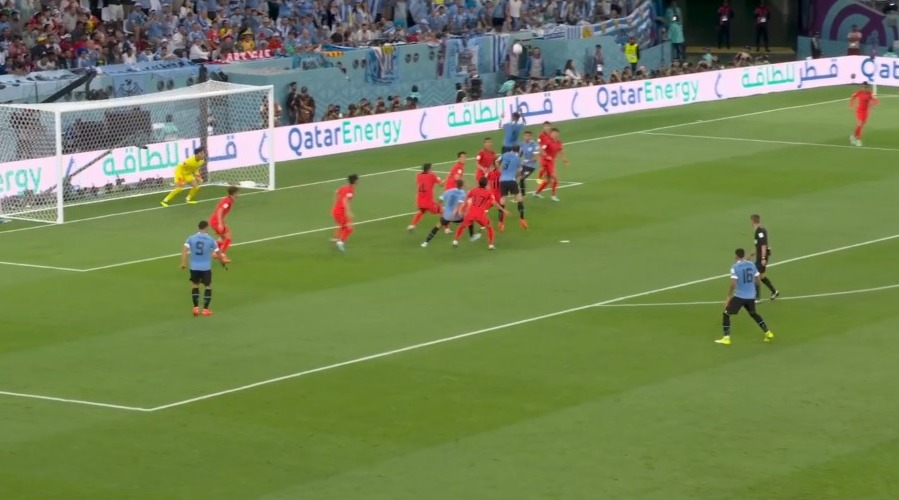 Uruguay empató ante República de Corea en su estreno