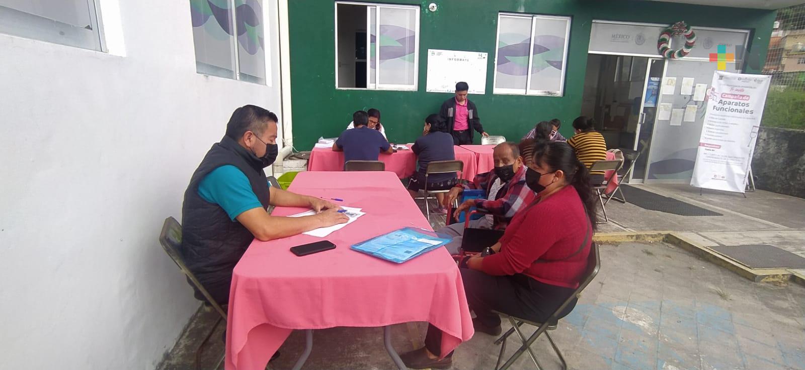 Comenzó campaña de registro para obtener aparatos funcionales en Banderilla