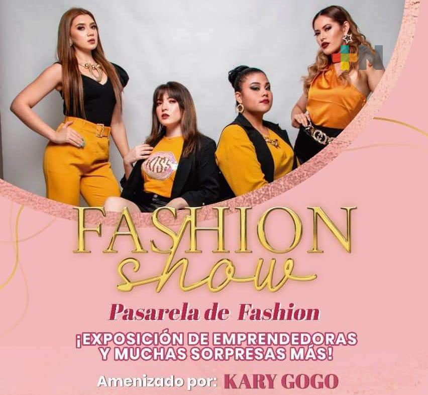 Expoventa «Fashion show» promueve actividad comercial de mujeres en Coatza