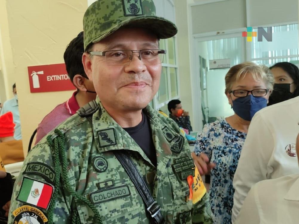 Despliegan Plan DNIII en sur de Veracruz por fuga de amoniaco