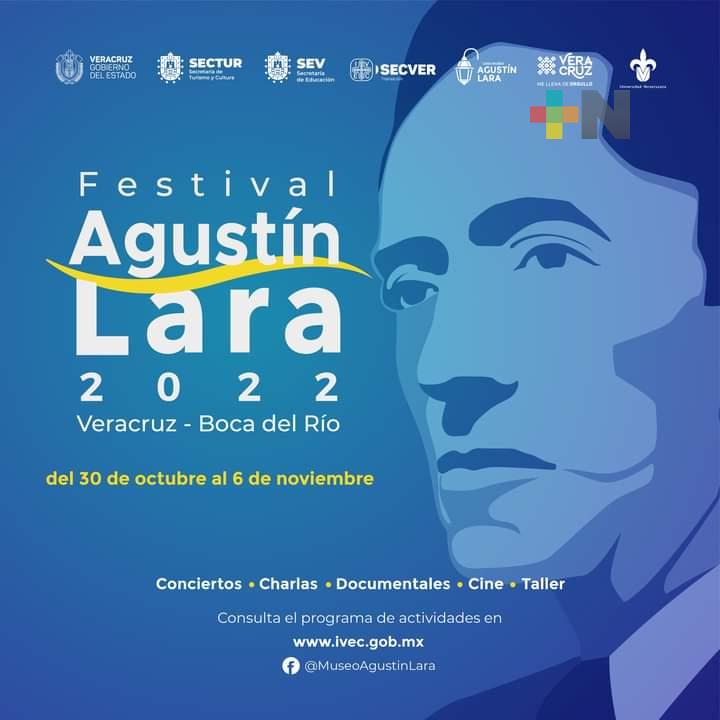 IVEC realizará  Festival Agustín Lara 2022