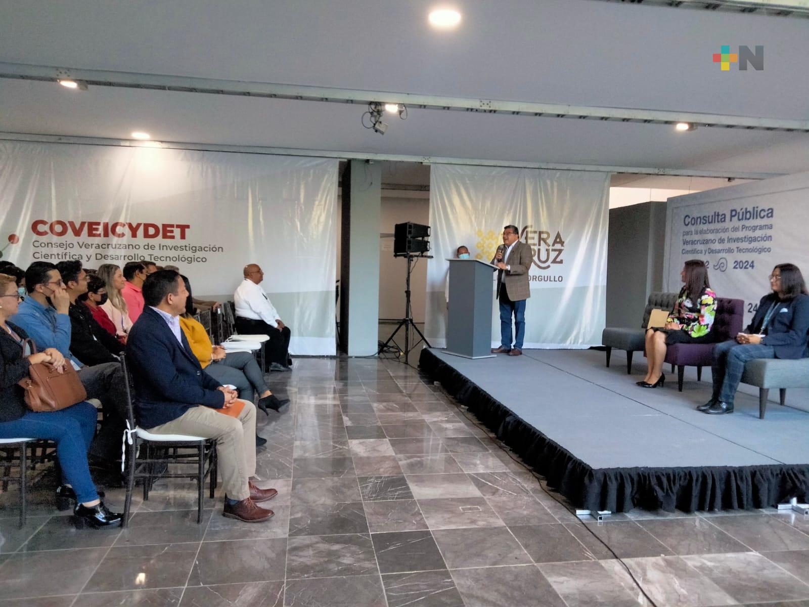 Organiza Coveicydet foros para elaborar programa estatal de investigación científica y tecnológica