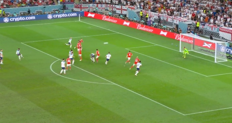 Inglaterra goleó a Gales y avanzó a octavos de final