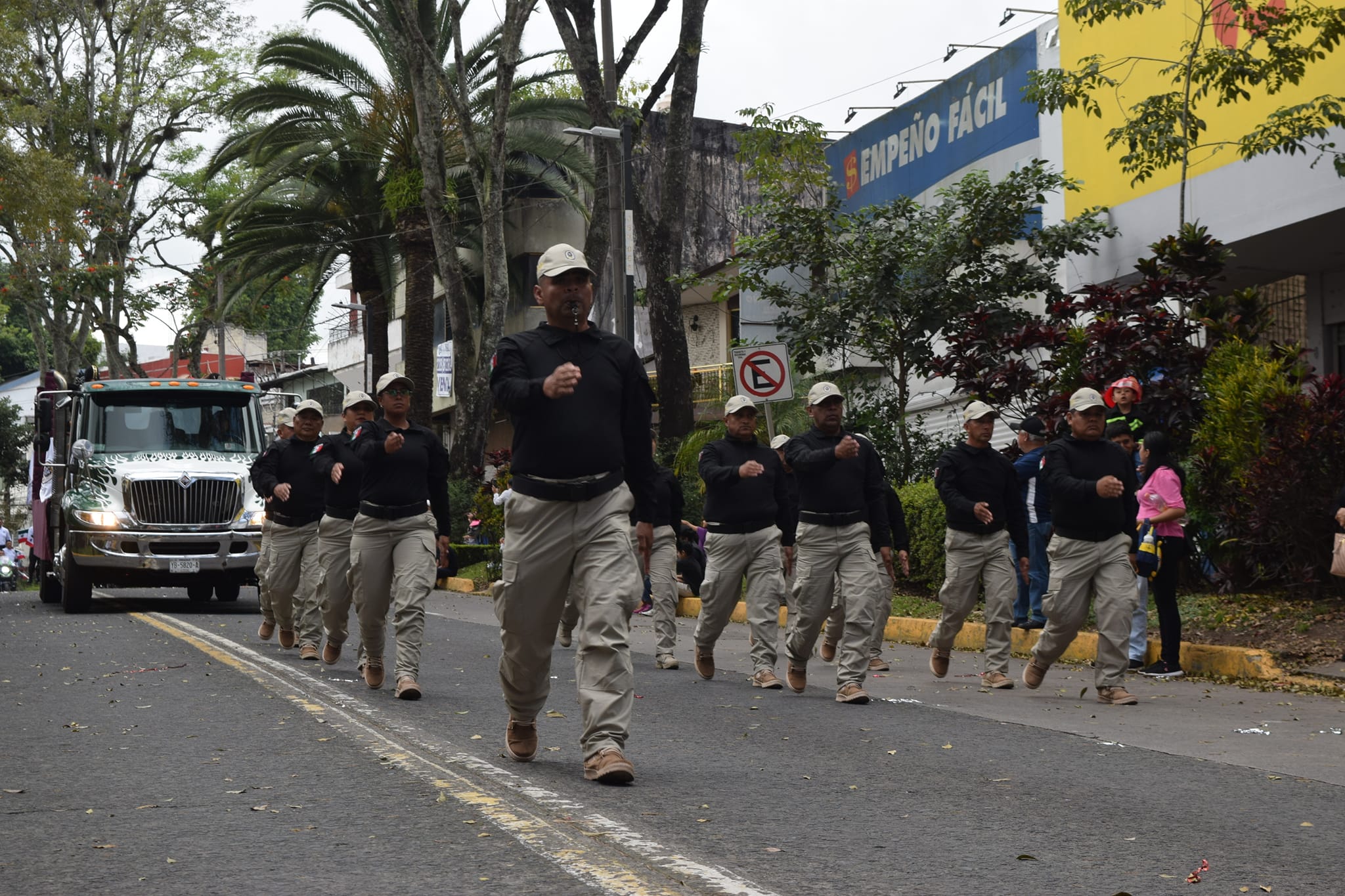 IPAX participó en desfile cívico-militar realizado en Xalapa por el 112 Aniversario de la Revolución Mexicana