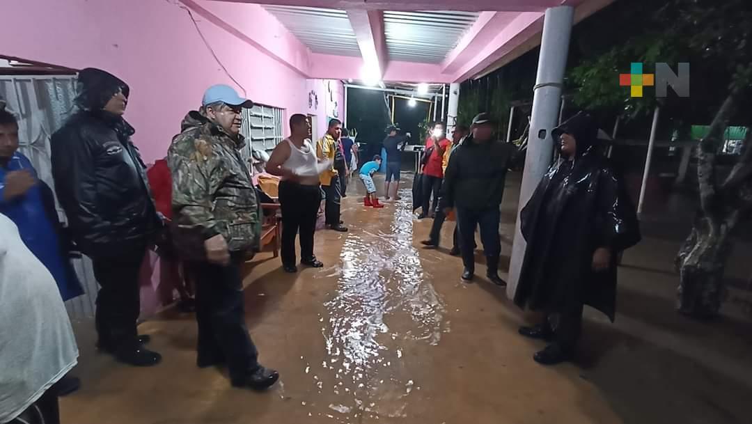 Lluvias provocan inundaciones en viviendas de Moloacán