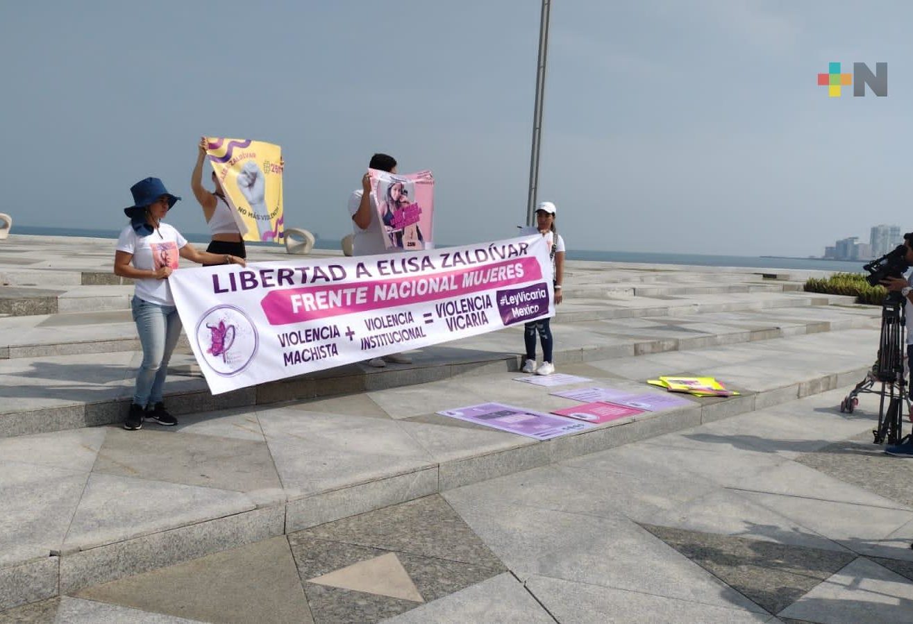 Familiares exigen justicia para Elisa Zaldívar, víctima de violencia vicaria