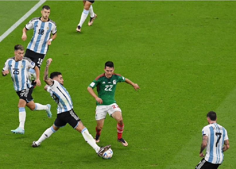 En el Mundial de Qatar, Argentina vence a México 2-0