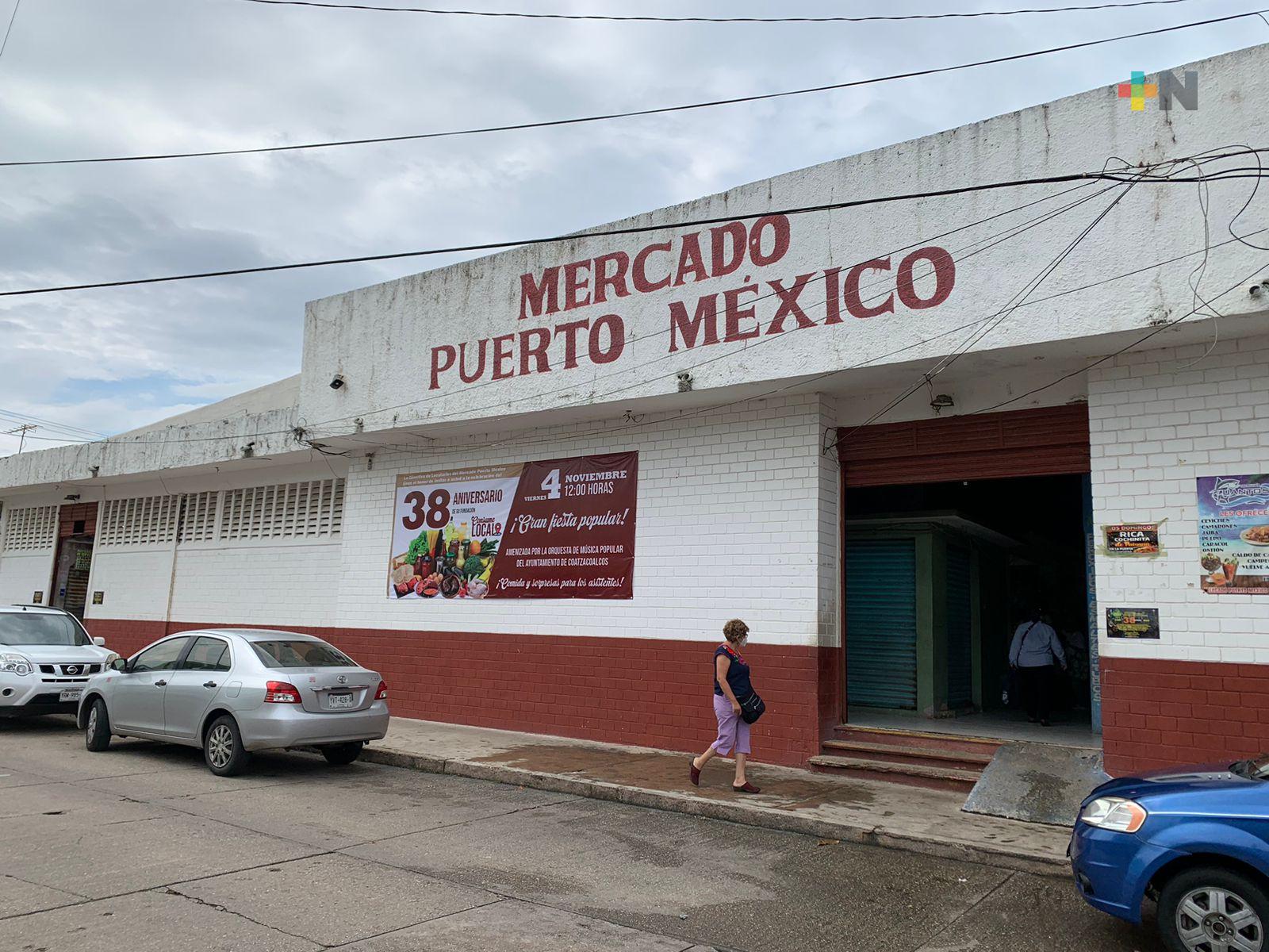 Celebrarán 38 aniversario de mercado Puerto México