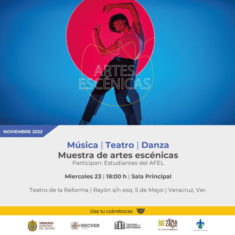Música de la revolución y artes escénicas en el Teatro de la Reforma